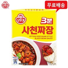 오뚜기3분 사천짜장, 200g, 5개