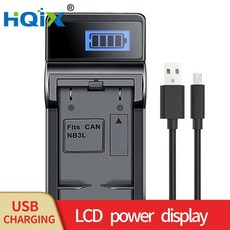 HQIX 캐논 IXUS I5 750 S SD110 700 SD20 PC1060 PC1114 PC1169 IXY 디지털 L L2 30 카메라 NB-3L 충전기 배터리, 02 Charger