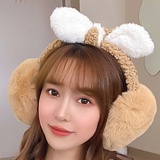 겨울여성귀마개모자