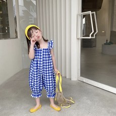 유아끈나시점프수트