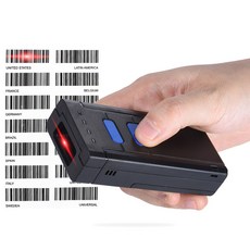 Docooler (내장) MJ-2877 USB 스캐너 블루투스 무선 바코드 리튬 함유 전지 일차원, 1D 바코드
