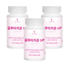 제로투원 L 글루타치온 고순도 2개월분 1000mg, 3개, 60정