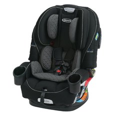 Graco 4Ever DLX 4-in-1 카시트 후방 전방 부스터 모드 안전 편안 편리, 4-in-1(TrueShield 기술 포함), 이온