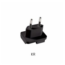 충전기용 플러그 어댑터 컨버터 EU AU UK KR, Only Black UK Plug, 1개