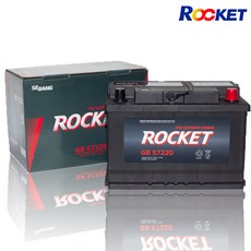 로케트 GB 57820 크루즈 말리부 SM5 배터리, 아트라스 BX 72DL, 폐전지반납, 13mmT세트대여, 1개