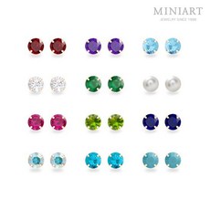 아쿠아마린보석귀걸이