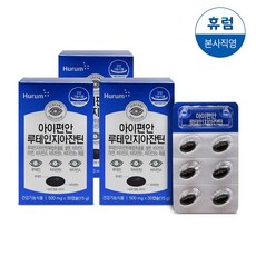 휴럼 아이편안 루테인 지아잔틴 눈영양제 3박스, 15g