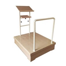 지휘대 단상 발표대 오케스트라 공연 지휘자 발판, 단단한 나무