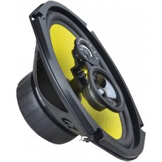190와트(RMS: 130와트)의 접지 제로 GZTF 69-15x23cm(6x9인치) 3방향 스피커