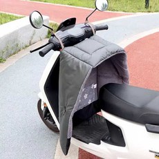 오토바이 담요 스쿠터 워머 방한용품 동계 덮개 배달 방풍 보온 BONNE, 1개