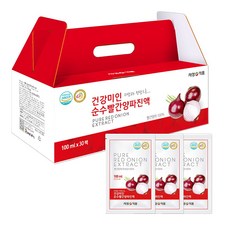 지성식품 빨간양파즙, 100ml, 30개