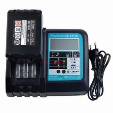 DC18RF Makita 18v 리튬배터리 충전기 6.5A 스마트 급속충전, DC18RC 충전기 3A개