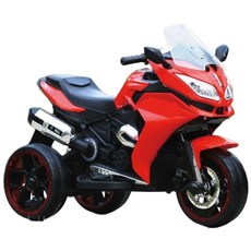 BMW R1200 GS 雙驅兒童電動摩托車, 紅色