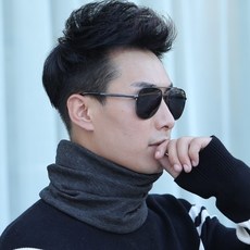 라쿤털 캐시미어 머플러 남성보온 경추보호 넥워머 모조카라 풀오버 라이딩 풀페이스 통기성 겸용 레이스스카프 뉴타입 오리