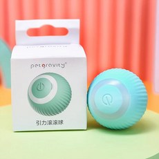 자동 롤링 볼 전기 고양이 스마트 실내 상호 작용 스스로 움직이, 5.Smart ball blue, CHINA, 1개