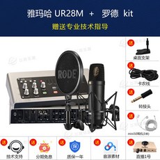 Steinberg YAMAHA UR28M 사운드카드 녹음 편곡 포스트 믹스테이프 듀얼마이크