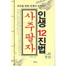 [로하스/김영진] 인생12진법사주팔자 - 책 도서