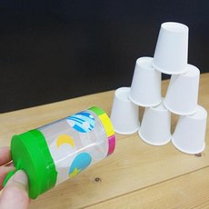 중등과학 추진실험 간이 공기대포 5인용 교육완구 학습교구 관찰