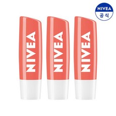 니베아 립케어 피치 샤인 4.8g X 3개, null