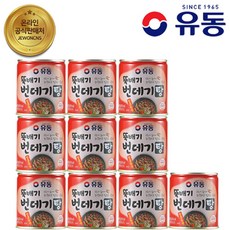 유동 뚝배기 번데기탕 얼큰한맛, 280g, 10개