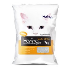 테비토퍼 하리노 스폐셜에디션 고양이모래, 7kg, 2개, 라벤더