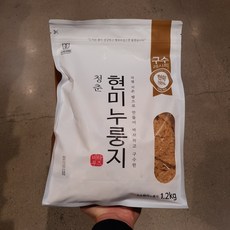 청춘 현미 누룽지 1.2kg