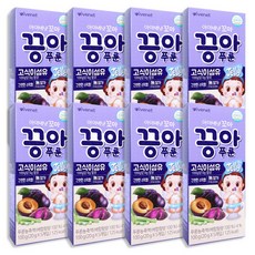 아이배냇 꼬마 끙아 푸룬젤리 5개입 고식이섬유 스틱포장, 40개입, 푸룬, 100g