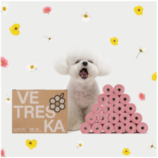  모몽 강아지 배변봉투 풉백 똥봉투 리필 300매, 풉백리필40롤(600매)(20%할인) 