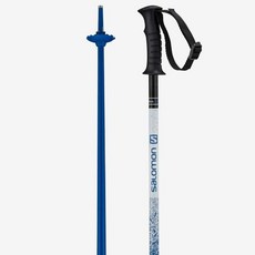 살로몬 칼루 주니어 알파인 스키 폴 사이즈 100 블루, 75, Blue