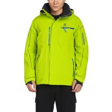 Salomon 남성용 브릴리언트 재킷 유기농 그린 XL