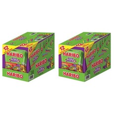 하리보 트윈 스네이크 젤리 12개입 1.7kg 2팩 Haribo Twin Snakes