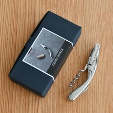 [일본정품수입]조지 젠슨 코크스 스크류 와인 &amp; 바 Georg Jensen WINE BAR 코르크 오프너, 1개, 한개옵션1