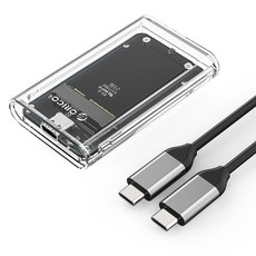 오리코 mSATA USB 3.2 C타입 외장 SSD 케이스 TC10