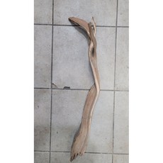 고스트우드 대형일자유목 굵은가지유목 인테리어오브제나무가지 우드오브제 촬영소품대형나무 고스트우드 만자니타유목, 50~70cm스틱형, 1개