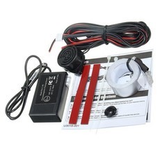 후방센서 12V Electromagnetic Car Truck Parking Reversing Reverse Backup Radar Sensor Kit Drop Shipping, Black 193 Spain