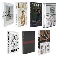 소품책
  PAGE127 인테리어 촬영 소품 모형책 가짜책 7권 랜덤 세트 Large 사이즈 Type A 