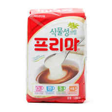 동서 식물성크림 프리마, 1kg, 26개