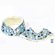 아기 유아 거즈 스카프빕 겨울 극세사 바나나빕 턱받이 침받이 KC인증