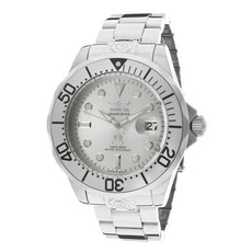 Invicta Men 47mm GRAND DIVER Automatic NH35A Silver Dial High Polish 300M Watch 856527