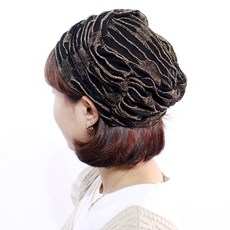 여성반짝이두건