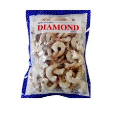 새우찜 새우구이 다이아몬드 냉동 흰다리 새우 두절탈각 IQF (26/30미) 900g, 1개
