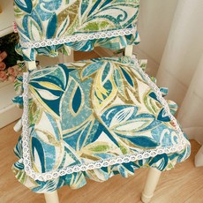 러플의자방석커버