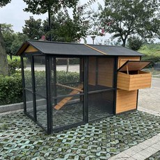 조립식 닭장 양계장 오리 조류 집 토끼장 날림장 정원, 1개, 5번(상세 사진 참조)