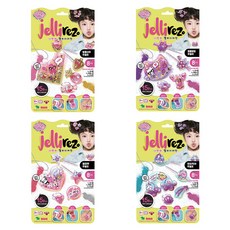 시크릿아트 Jellirez 레인보우 주얼리 팩, 동물탐험 주얼리