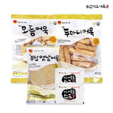 기타 [부산3대어묵] 미도어묵 탕맛보기 어묵3종 + 스프2팩 세트, 1