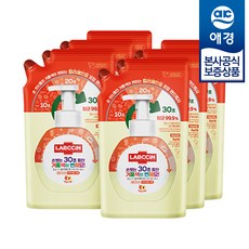 랩신 컬러체인징 핸드워시 복숭아향, 6개, 450ml