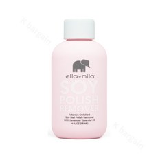엘라밀라 소이 폴리쉬 네일 리무버 (라벤다 에센셜 오일) 118ml ella+mila, 1개