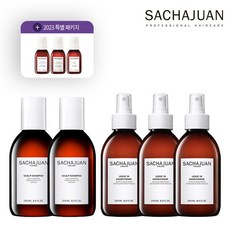 [사샤후안] [최유라쇼★] 스페셜 패키지 (컨디셔너 250ml*3+샴푸 250ml*2), 상세 설명 참조