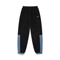 CHUCK 척 배색 플리스 조거 팬츠 블랙 Coloring FLEE 리ce Jogger Pants Black C224RULP02BK