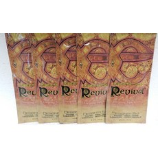 5 PACKS REVIVAL ENERGIZING TRIPLE 브론저 태닝 로션 BY DESIGNER 스킨 RARE!, 5개, 20ml